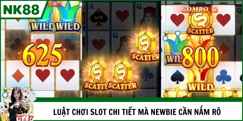 Luật chơi slot chi tiết mà newbie cần nắm rõ