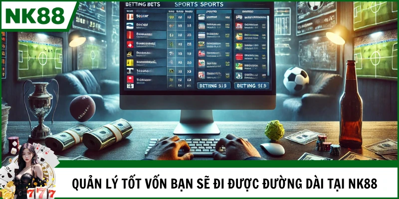 Quản lý tốt tiền vốn bạn sẽ đi được đường dài tại NK88